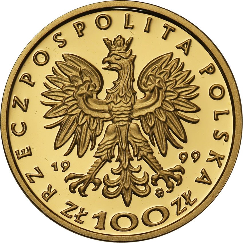 III RP. 100 złotych 1999 Zygmunt II August